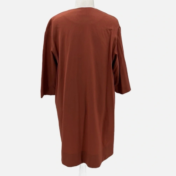 COS Wool Blend Hi Low Jacket in Terra Cotta - Size 36 EU/6 US - Picture 3 of 8